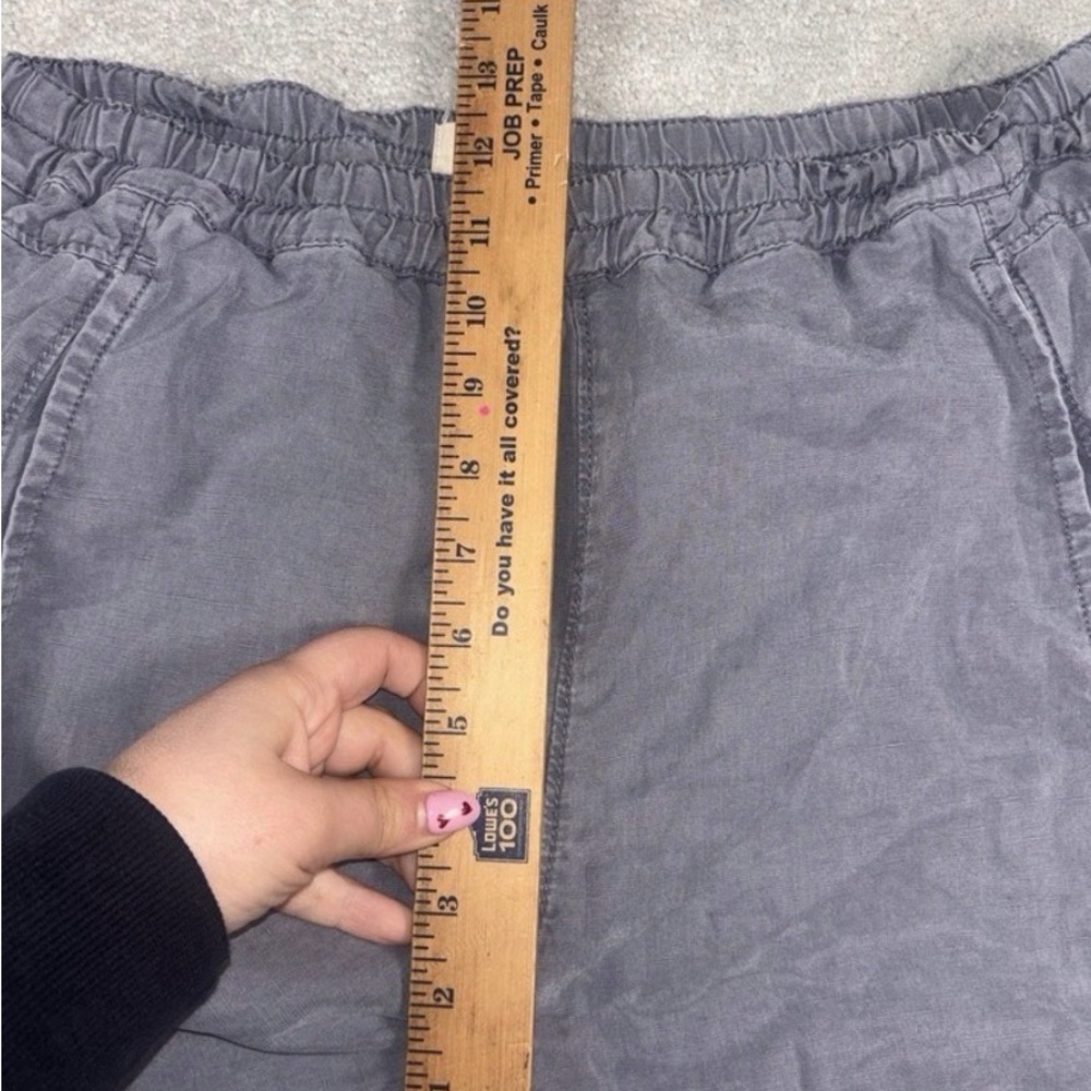 Anthropologie Gray Cropped Pants - Picture 9 of 10